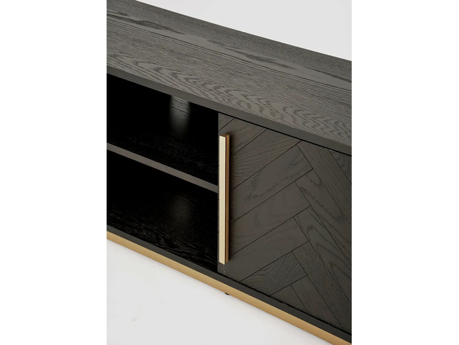 Móvel De Tv* Armário 180x50x38 cm Sevilha sev25-2 Preto