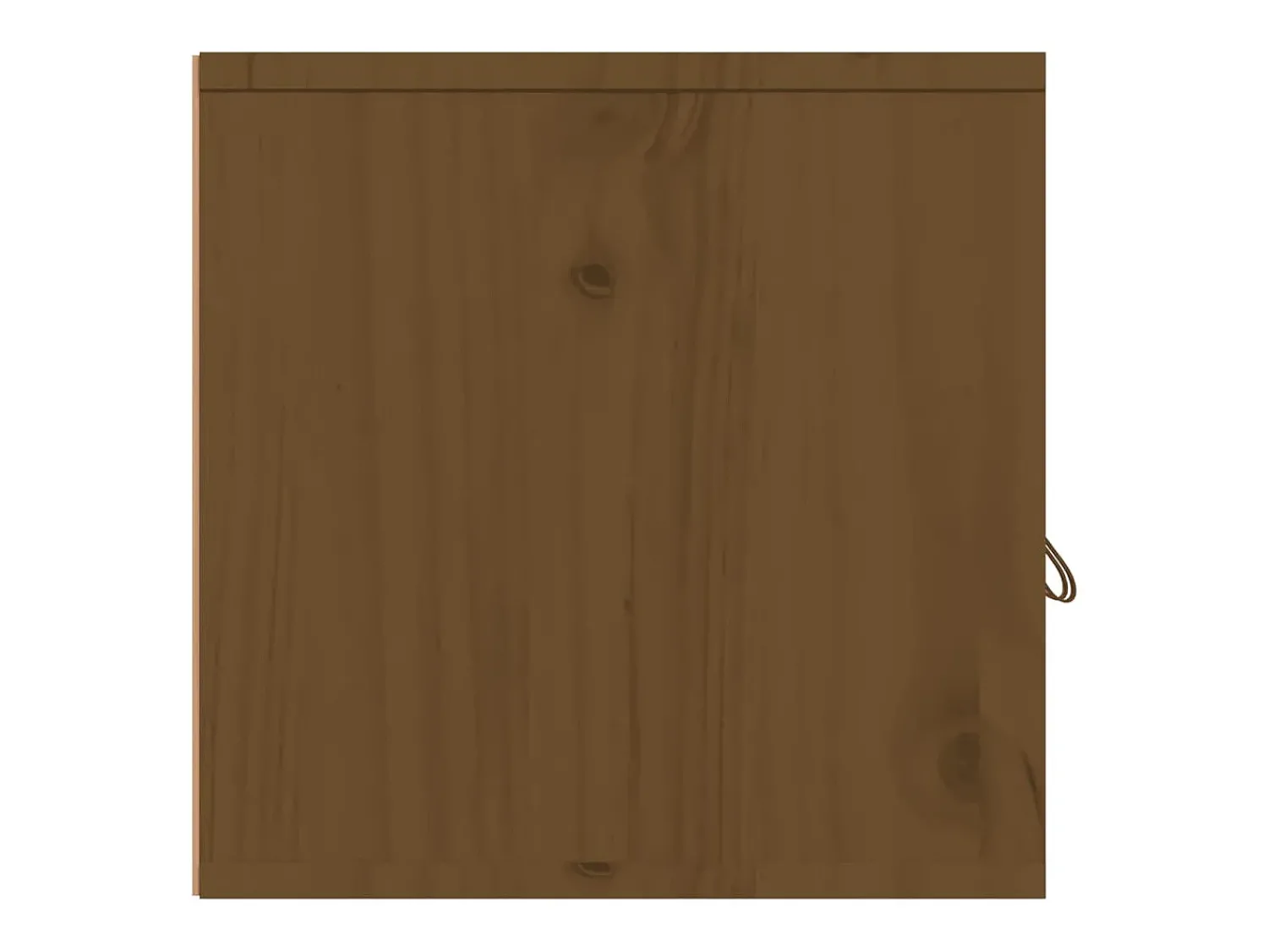 Sale vidaxl Armários de parede 2 pcs 60x30x30 cm pinho maciço -mel Castanho
