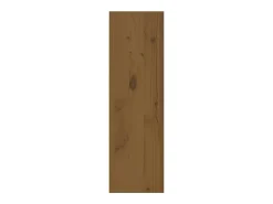 vidaxl Armários de parede 2 pcs 30x30x100 cm pinho maciço mel^ Prateleira