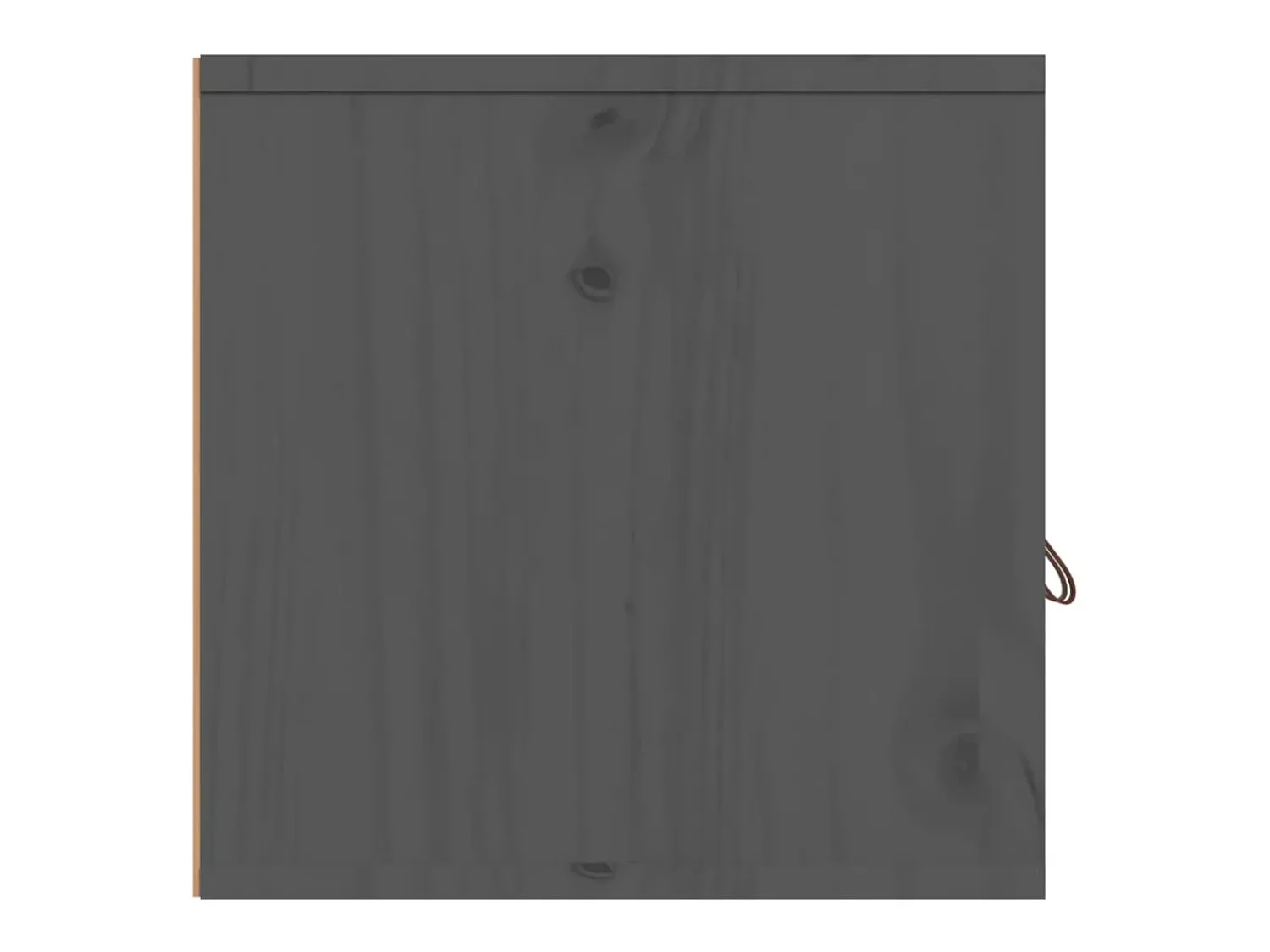 Prateleira|vidaxl Armários de parede 2 pcs 60x30x30 cm pinho maciço Cinzento