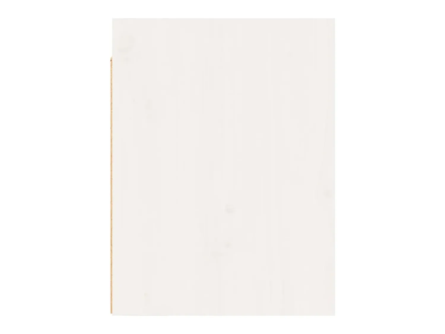 Prateleira*vidaxl Armários de parede 2 pcs 30x30x40 cm pinho maciço branco Castanho
