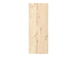 Outlet vidaxl Armários de parede 2 pcs 30x30x80 cm madeira de pinho maciça Castanho