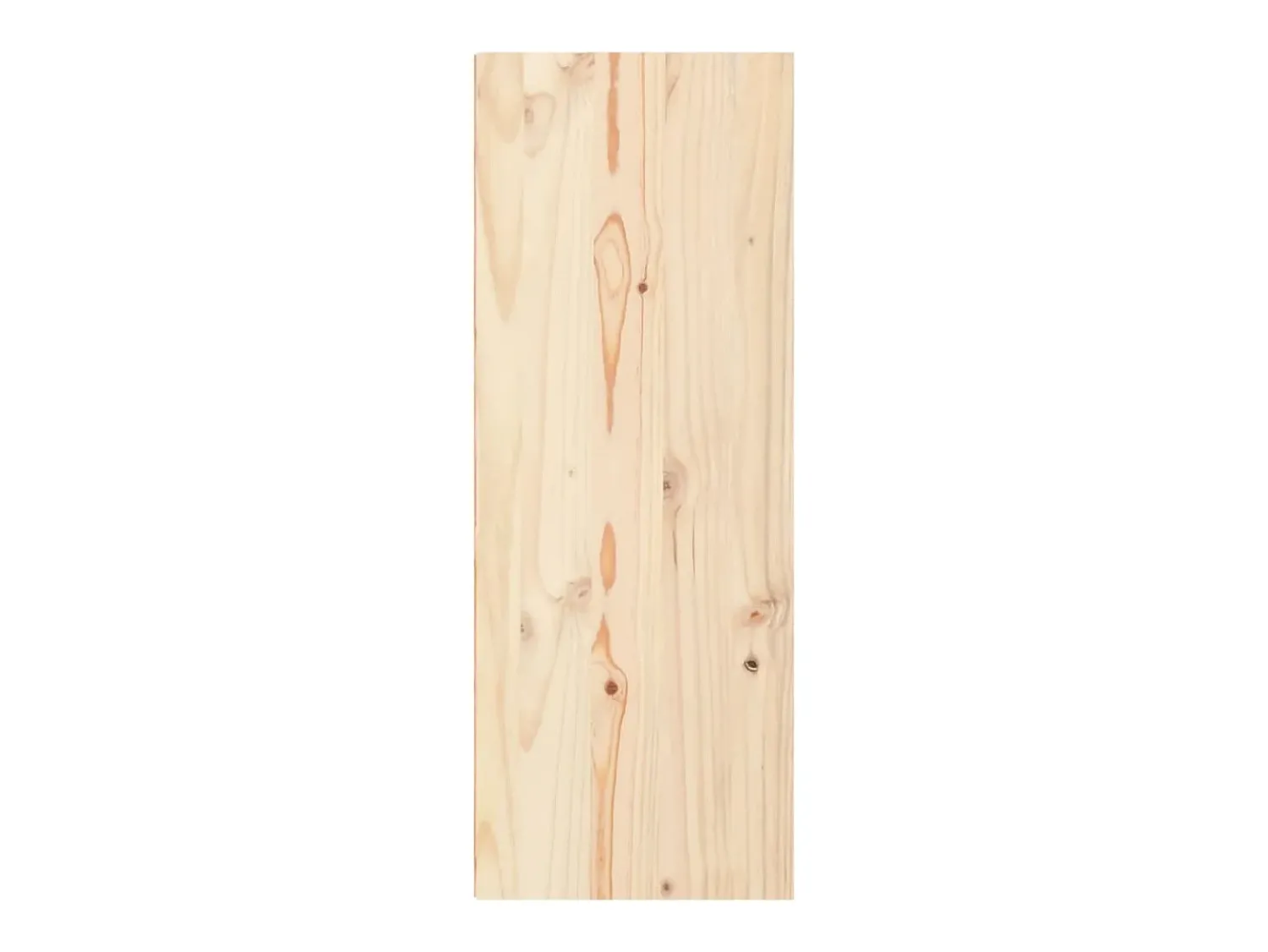 Outlet vidaxl Armários de parede 2 pcs 30x30x80 cm madeira de pinho maciça Castanho
