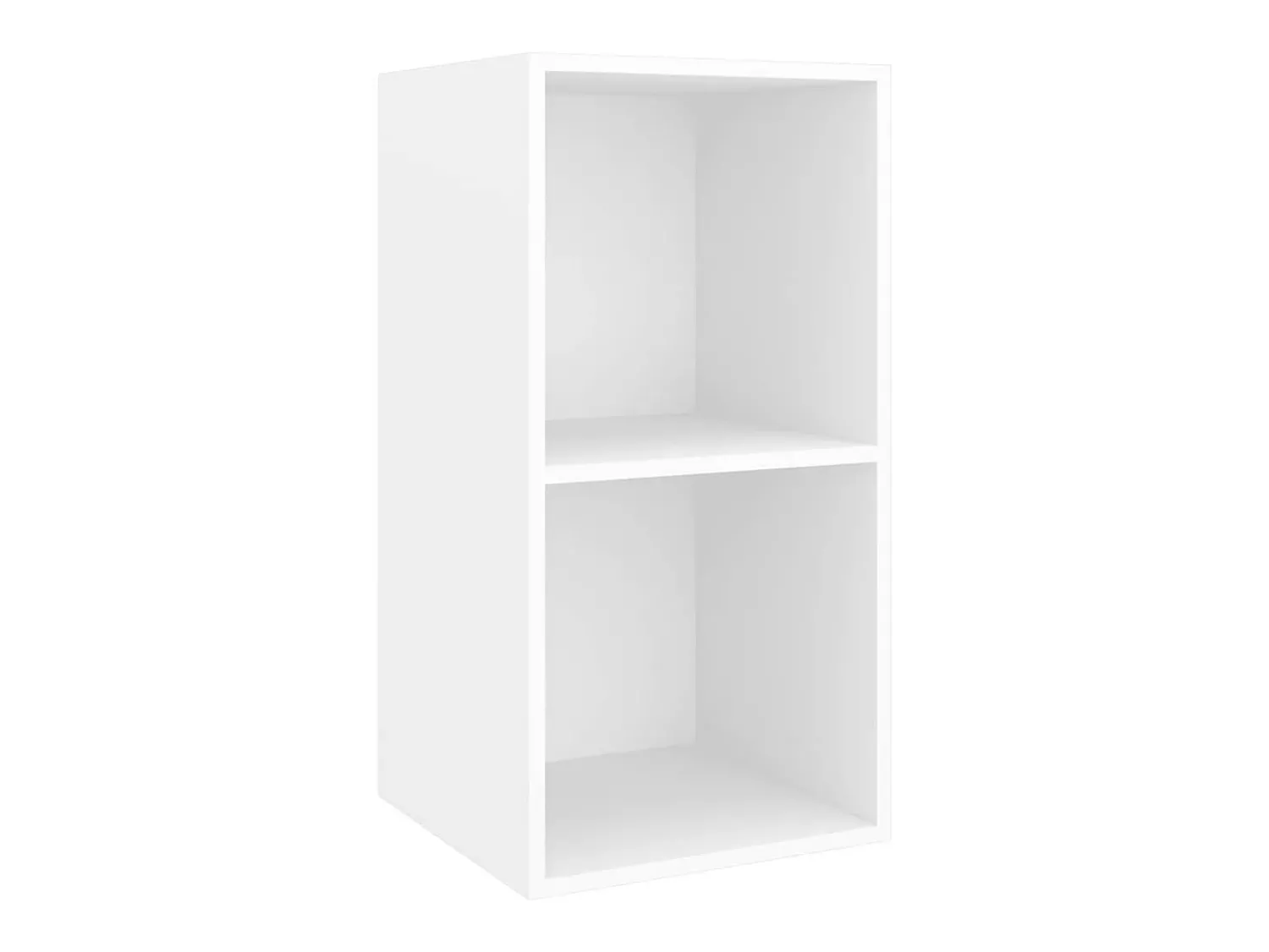 Hot vidaxl Armários de parede para TV 4 pcs derivados de madeira Branco