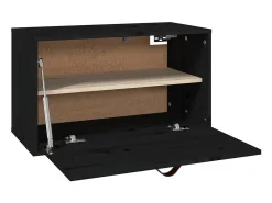 vidaxl Armários de parede 60x30x35 cm pinho maciço^ Prateleira