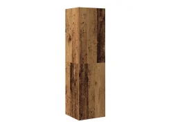 Móvel De Tv*vidaxl armários de TV montados na parede 3 pcs madeira velha Castanho