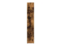 vidaxl Armários para CDs 2pcs 21x16x93,5 cm derivados madeira fumado^ Móvel De Arrumação