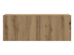 vidaxl armários TV montados na parede 4 pcs madeira carvalho artisiano^ Móvel De Tv