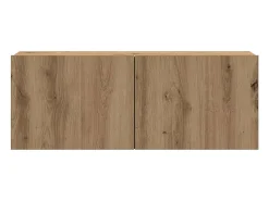Móvel De Tv|vidaxl armários TV montados na parede 4 pcs madeira carvalho artisiano Castanho