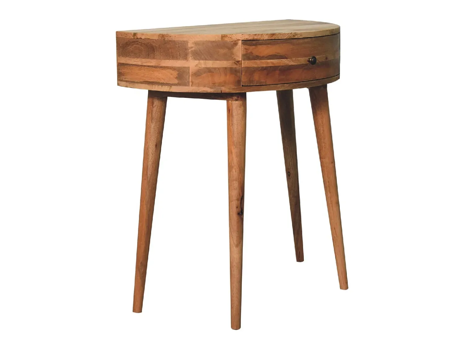 Consola* Artisan Furniture Madeira maciça Mesa Console Odyssey em Tom de Carvalho Castanho