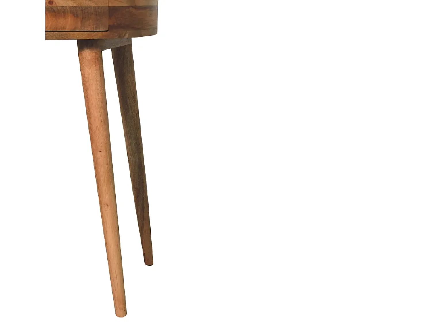 Consola* Artisan Furniture Madeira maciça Mesa Console Odyssey em Tom de Carvalho Castanho