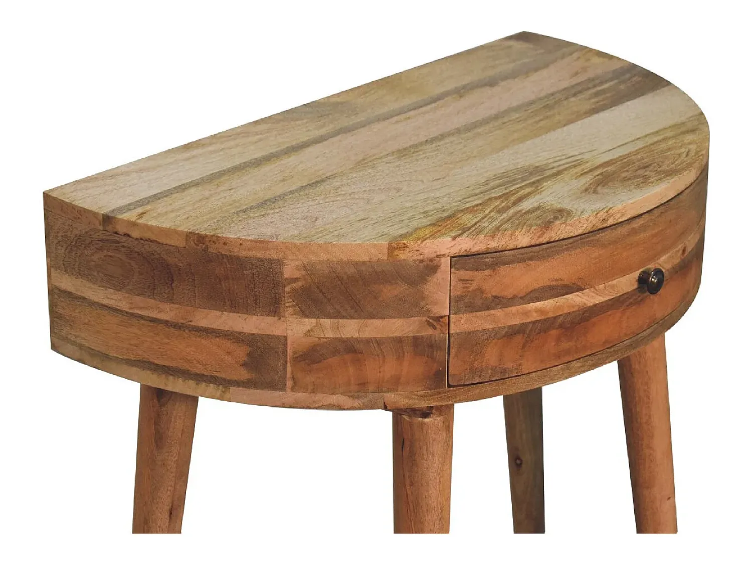 Consola* Artisan Furniture Madeira maciça Mesa Console Odyssey em Tom de Carvalho Castanho