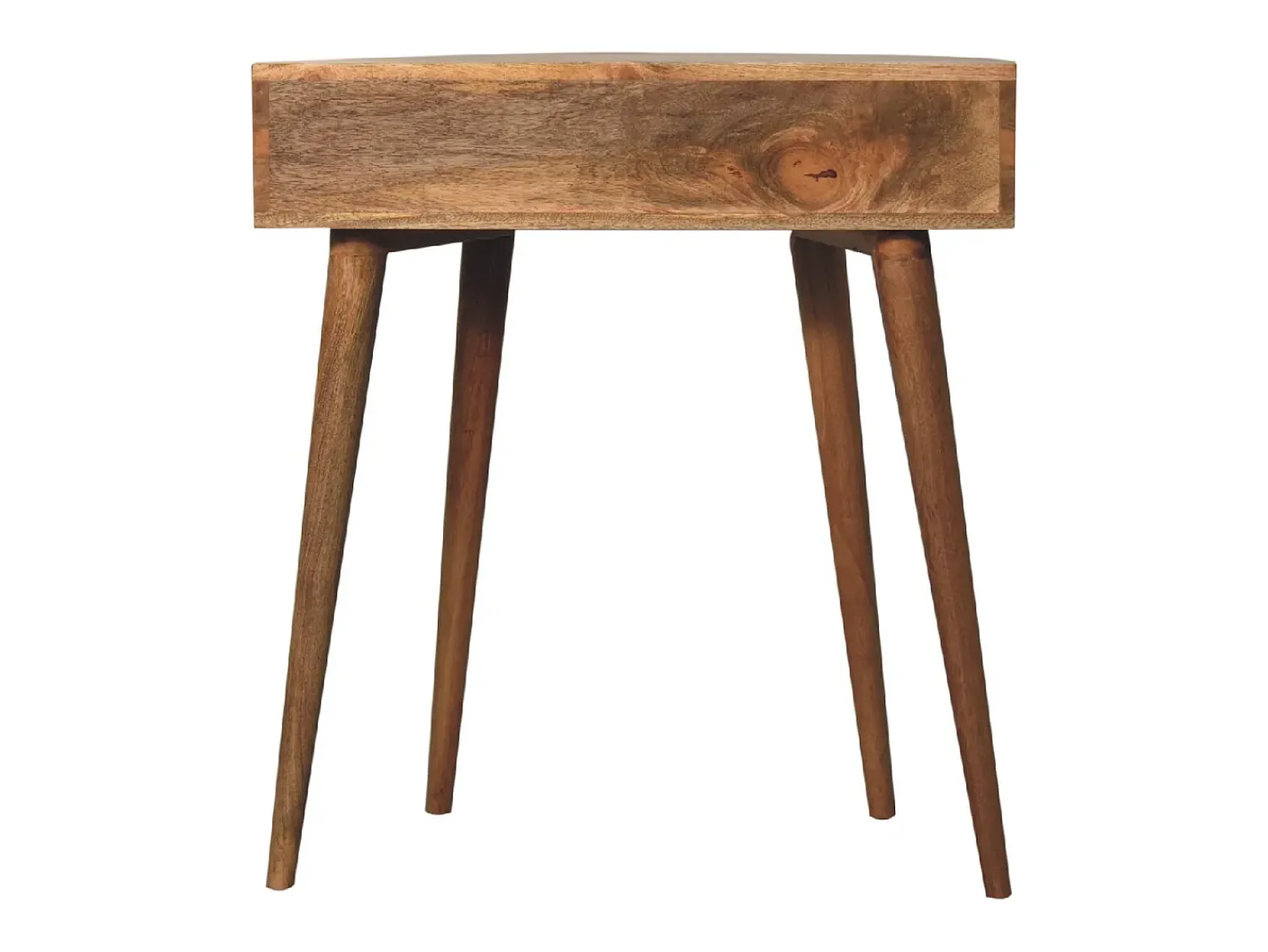 Consola* Artisan Furniture Madeira maciça Mesa Console Odyssey em Tom de Carvalho Castanho