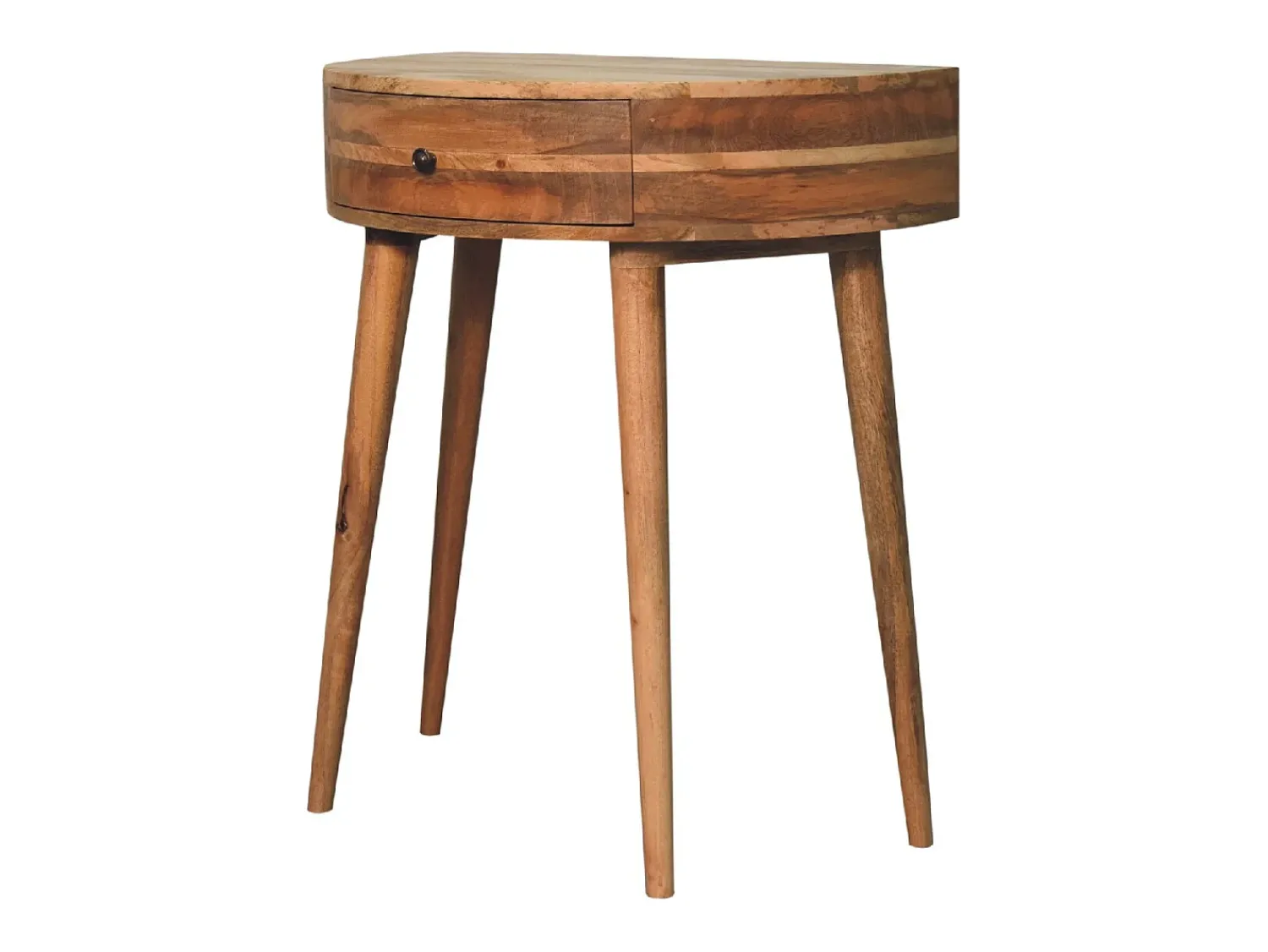 Consola* Artisan Furniture Madeira maciça Mesa Console Odyssey em Tom de Carvalho Castanho