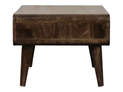 Mesa De Centro* Artisan Furniture Mesa de centro com bordas arredondadas Castanho