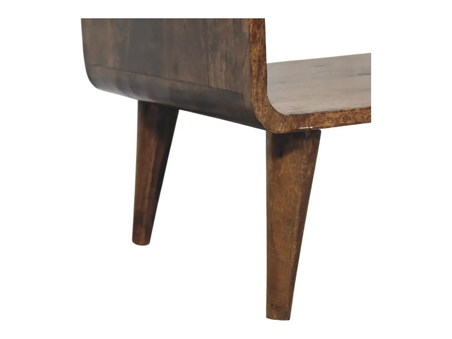 Mesa De Centro* Artisan Furniture Mesa de centro com bordas arredondadas Castanho