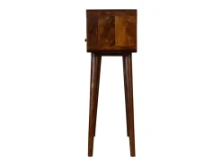 Consola| Artisan Furniture Mini consola em castanheiro Castanho