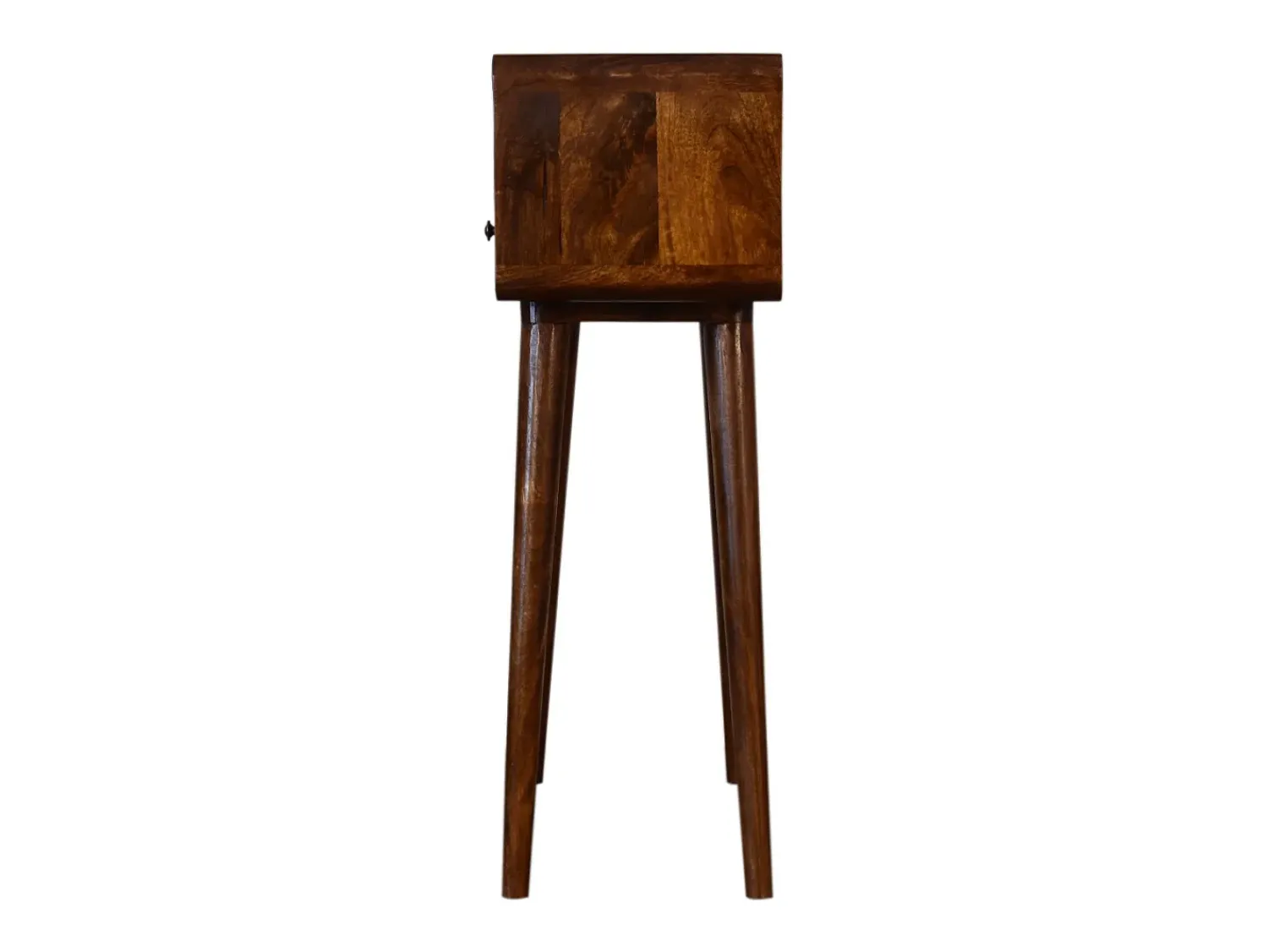 Consola| Artisan Furniture Mini consola em castanheiro Castanho