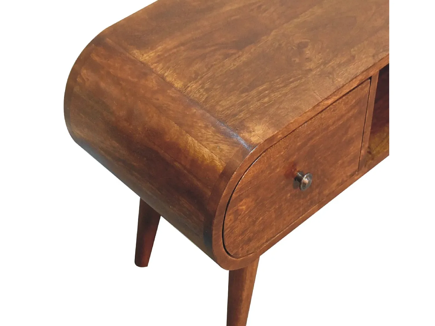 Móvel De Tv* Artisan Furniture Móvel de TV em madeira maciça de castanheiro Londres Castanho chocolate