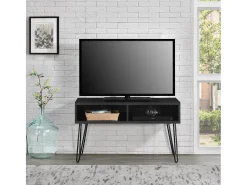 Dorel Home Athena | Armário TV com 2 compartimentos em efeito mármore^ Móvel De Tv