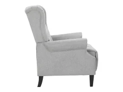 Poltrona*Loft24 Aura Reclinável em tecido Belfast claro Cinzento