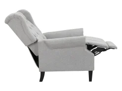 Poltrona*Loft24 Aura Reclinável em tecido Belfast claro Cinzento