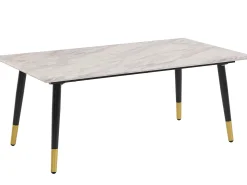 Mesa De Centro*Loft24 Aurora | Mesa de centro com 1 prateleira em MDF cinzento Branco