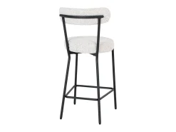 Banco* Banco Alto Badalona, , 46x39x90 cm, Kendra Home Branco