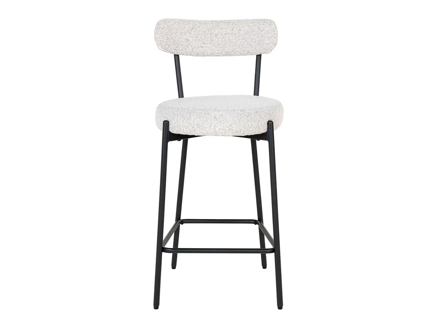 Banco* Banco Alto Badalona, , 46x39x90 cm, Kendra Home Branco
