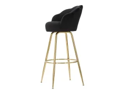 Banco* Banco alto Vienna 55X53X110 cm Preto
