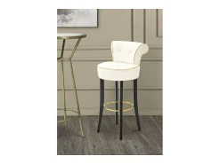 Banco* Banco Alto VKH440, , 46x48x96 cm, Kendra Home Bege