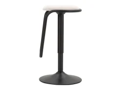 Banco* Banco Alto VKH448, Branco, 41x41x61 cm, Kendra Home Preto
