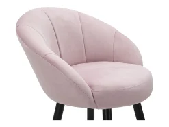 Banco* Banco Alto VKH431, Cor-de-rosa, 55x56x104 cm, Kendra Home Rosa claro