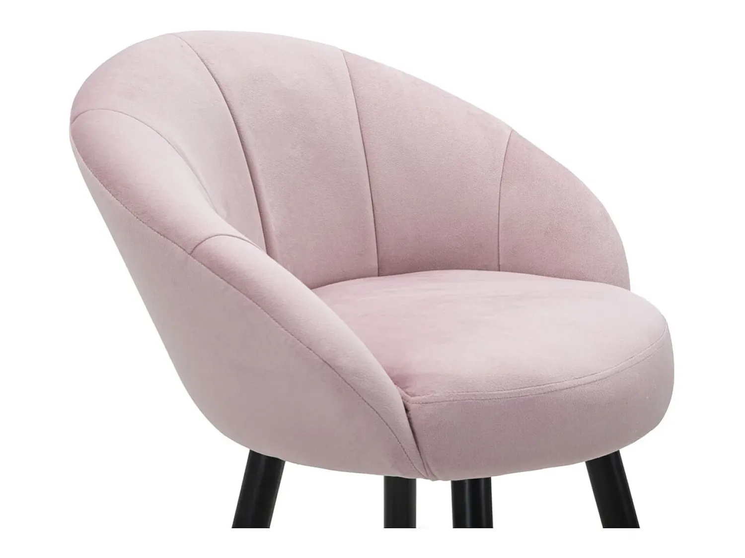 Banco* Banco Alto VKH431, Cor-de-rosa, 55x56x104 cm, Kendra Home Rosa claro