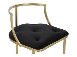 Discount Banco Alto VKH450, Ouro, 45x45x90 cm, Kendra Home Dourado