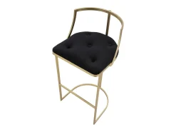 Discount Banco Alto VKH450, Ouro, 45x45x90 cm, Kendra Home Dourado