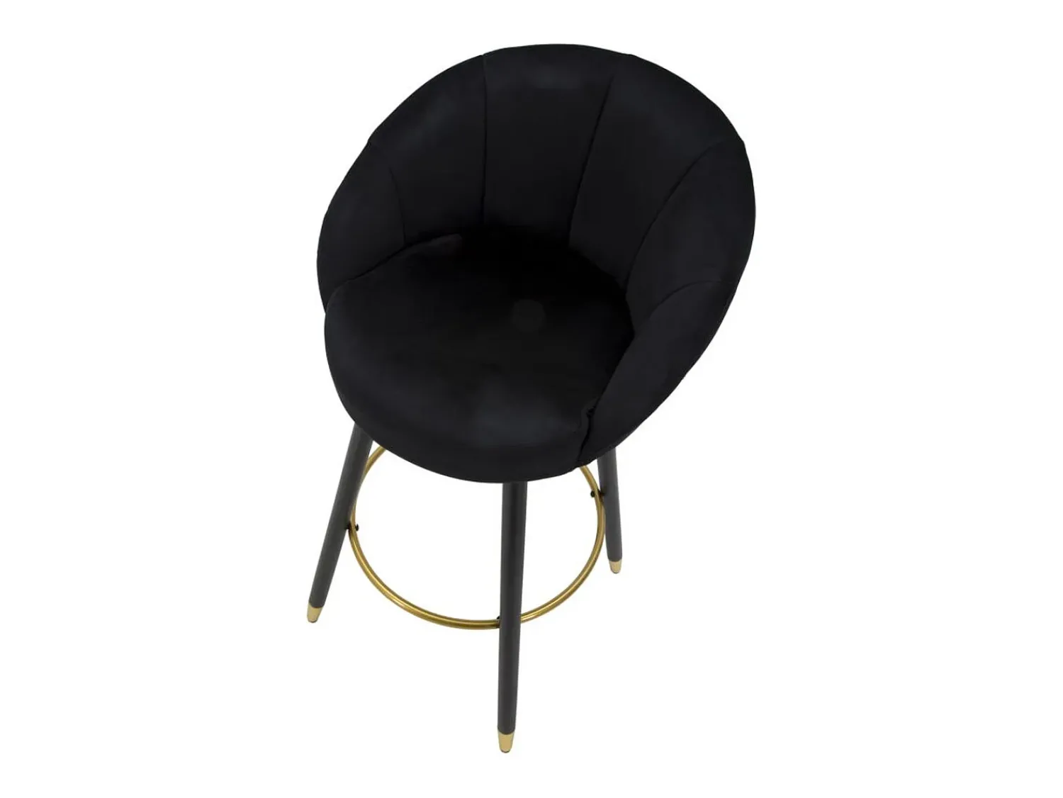 Outlet Banco Alto VKH430, , 55x56x104 cm, Kendra Home Preto