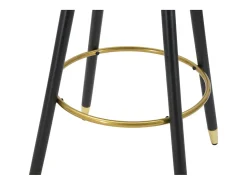 Outlet Banco Alto VKH430, , 55x56x104 cm, Kendra Home Preto