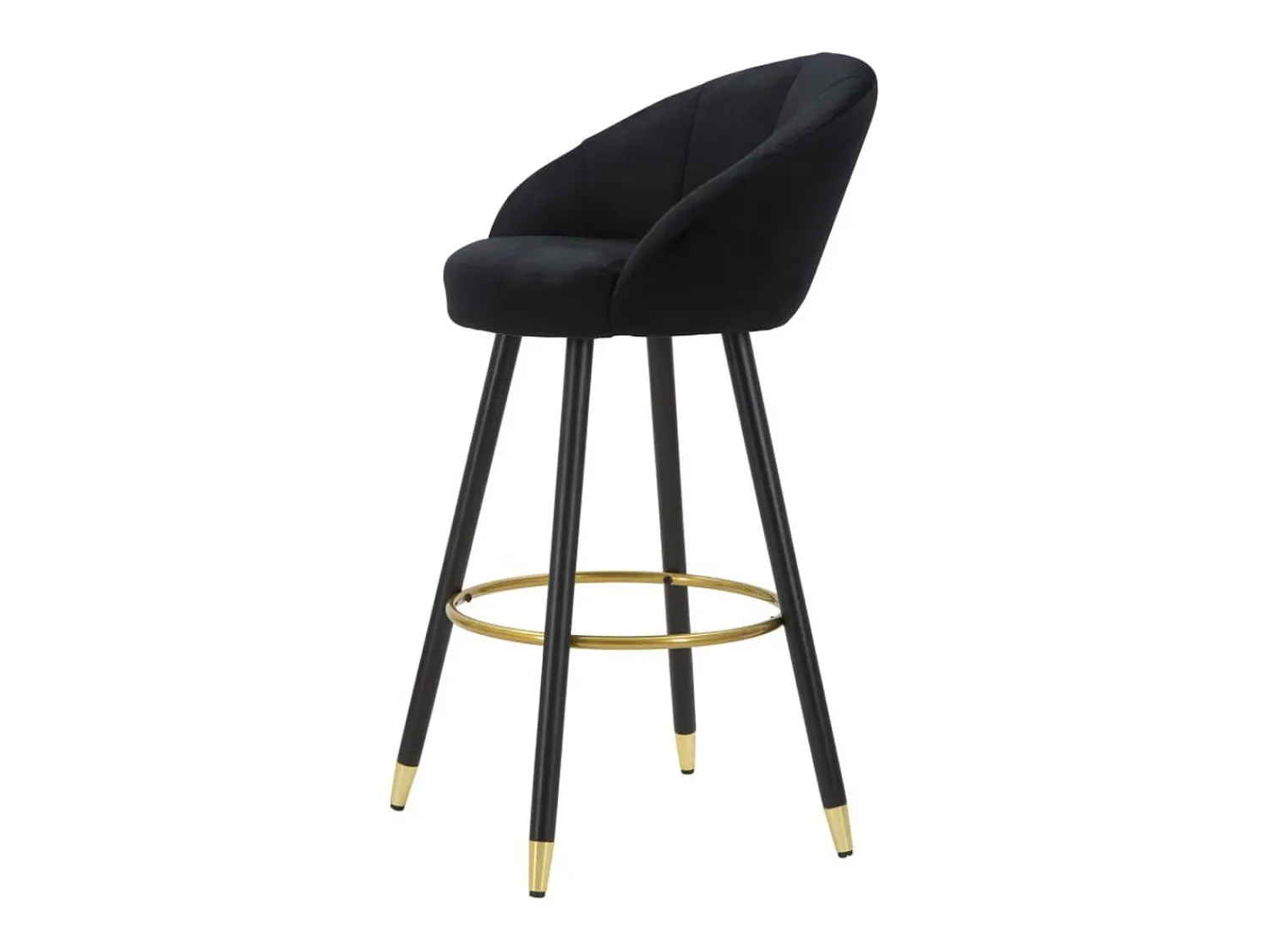 Outlet Banco Alto VKH430, , 55x56x104 cm, Kendra Home Preto