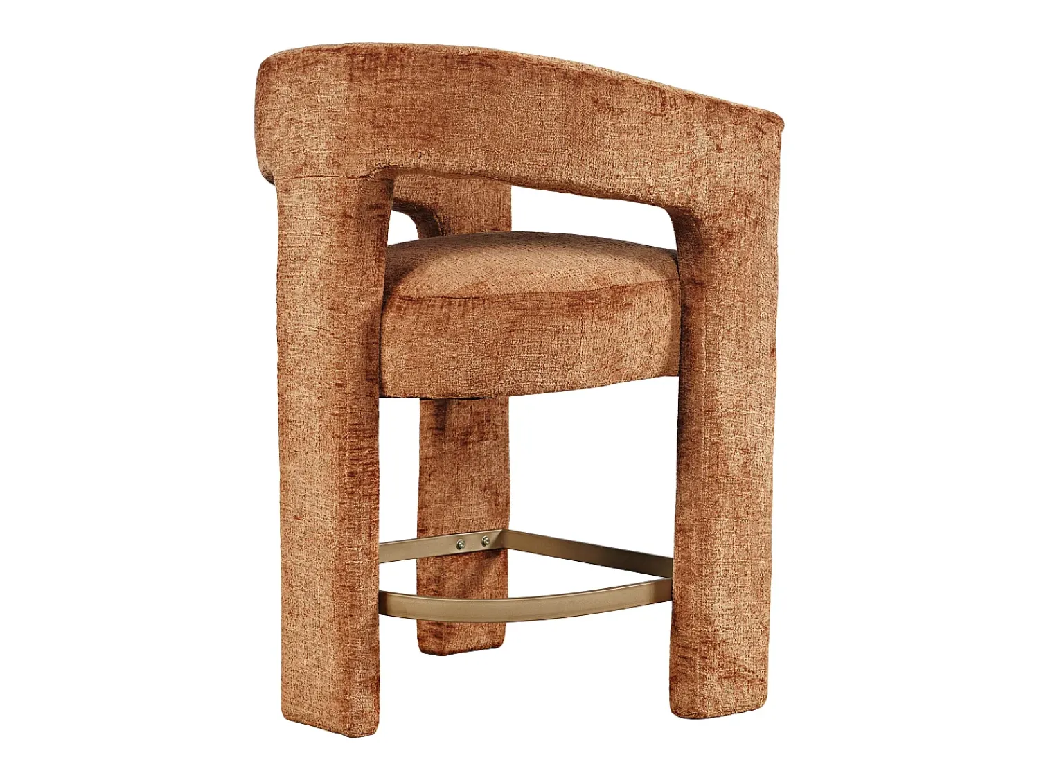 Banco alto 61x89x57 cm Canela Leith LET71HC^ Banco