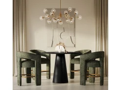 Banco| Banco alto 61x89x57 cm oliva Leith LET71HO Verde