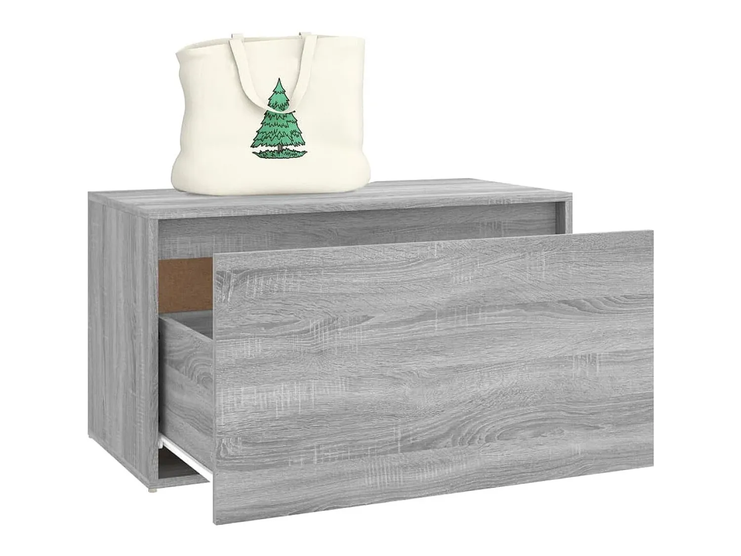 vidaxl Banco corredor 80x40x45 cm derivados de madeira sonoma^ Móvel De Arrumação|Sapateira