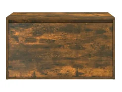 Outlet vidaxl Banco corredor 80x40x45 cm derivados de madeira carvalho fumado Natural claro