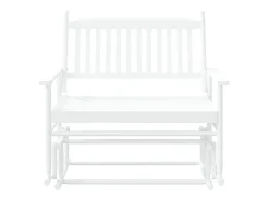 vidaxl Banco de baloiçar 118x70x104,5 cm madeira de choupo maciça^ Poltrona