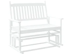 vidaxl Banco de baloiçar 118x70x104,5 cm madeira de choupo maciça^ Poltrona