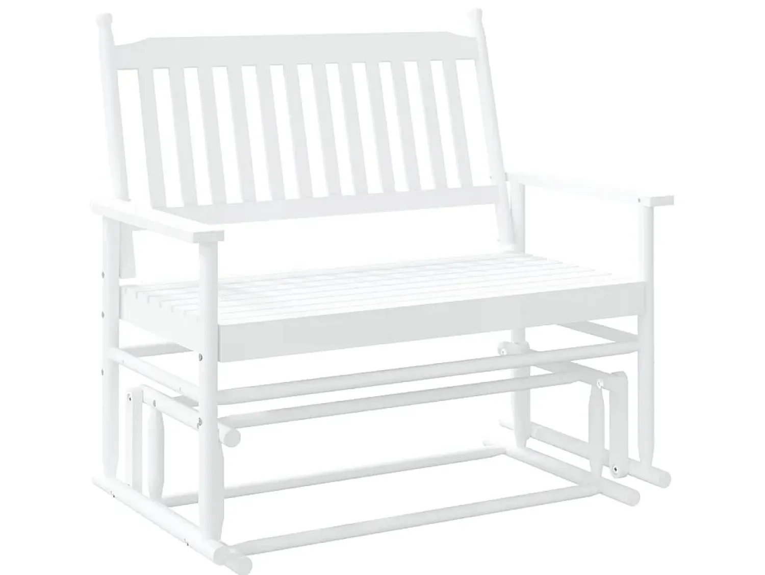 vidaxl Banco de baloiçar 118x70x104,5 cm madeira de choupo maciça^ Poltrona