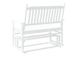 vidaxl Banco de baloiçar 118x70x104,5 cm madeira de choupo maciça^ Poltrona