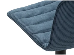 Banco* BANCO DE BAR ALTO MARINHA CM 43X49.5X85.5-107 (ASSENTO CM 61-82.5) Azul