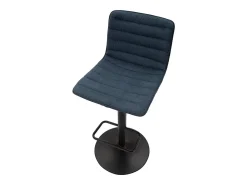 Banco* BANCO DE BAR ALTO MARINHA CM 43X49.5X85.5-107 (ASSENTO CM 61-82.5) Azul