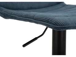 Banco* BANCO DE BAR ALTO MARINHA CM 43X49.5X85.5-107 (ASSENTO CM 61-82.5) Azul